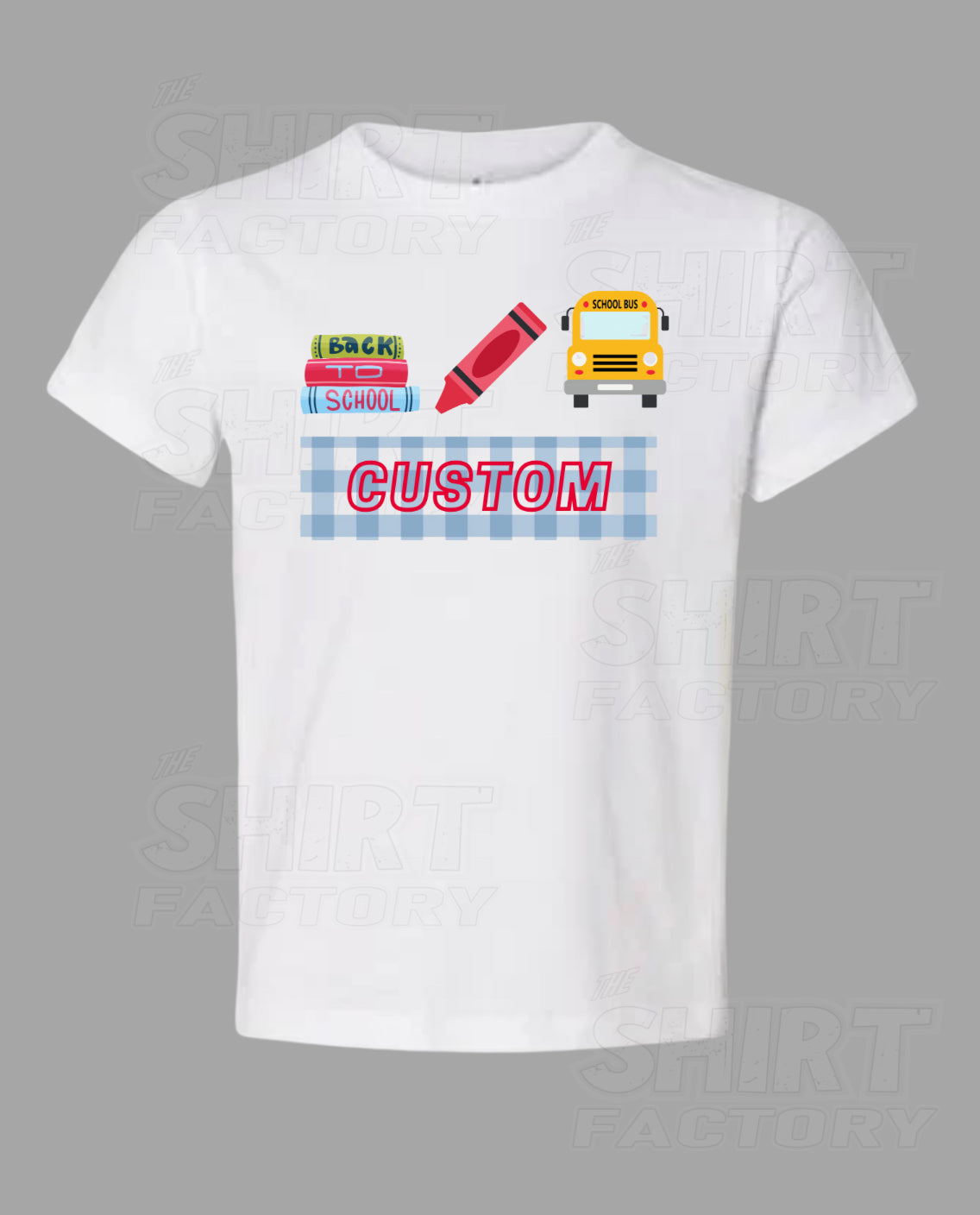 Back to School Customizable Tee