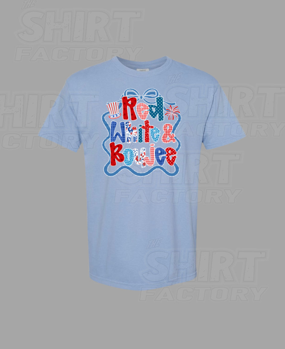 Red White and Boujee Tee
