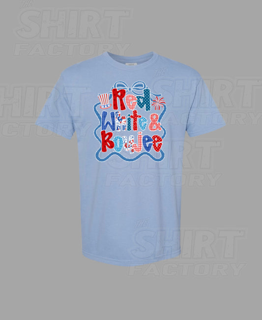 Red White and Boujee Tee