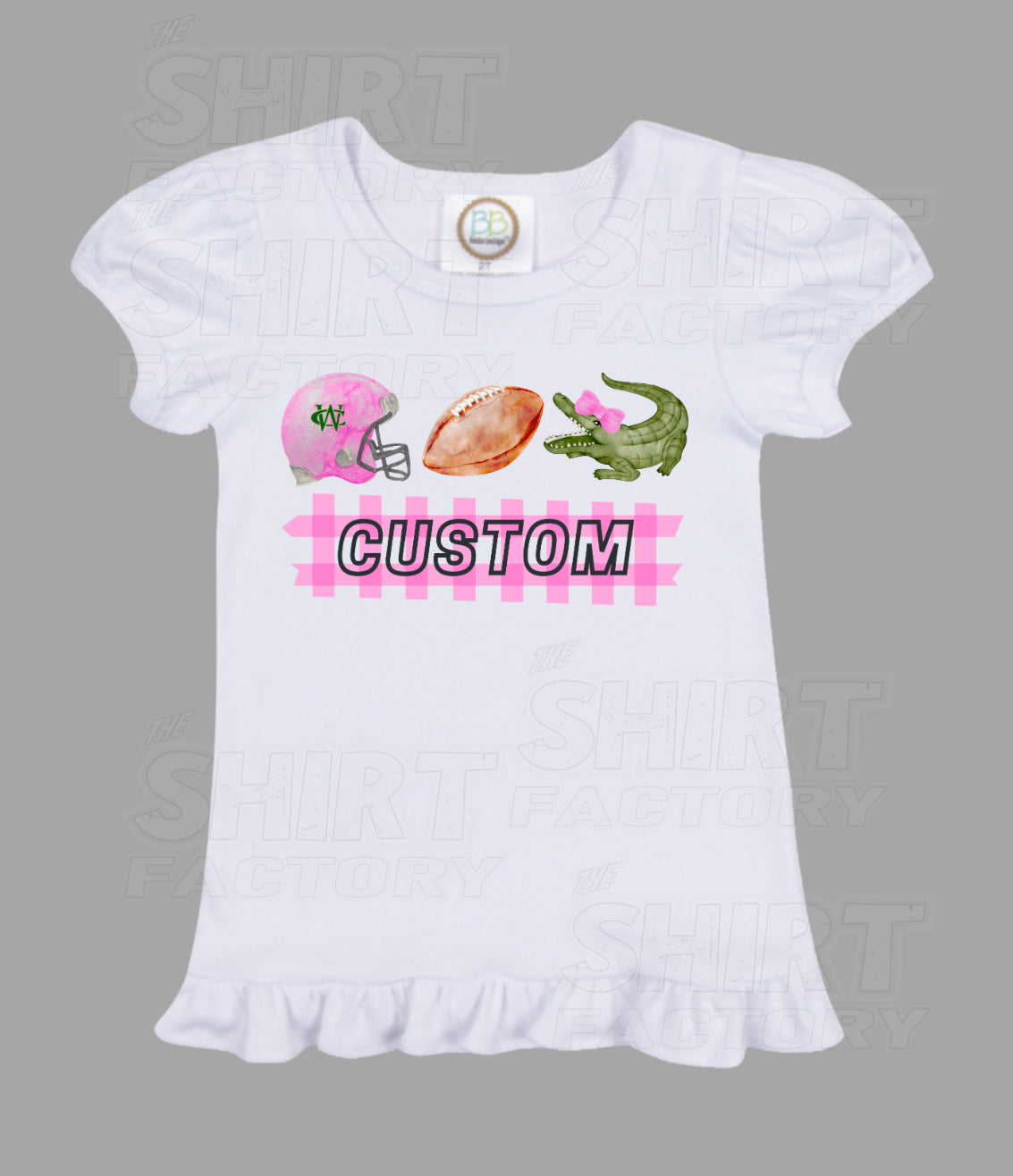Pink Ware County Gator Tee