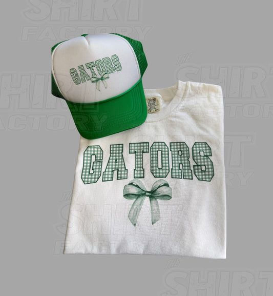 Gingham Gators Hat